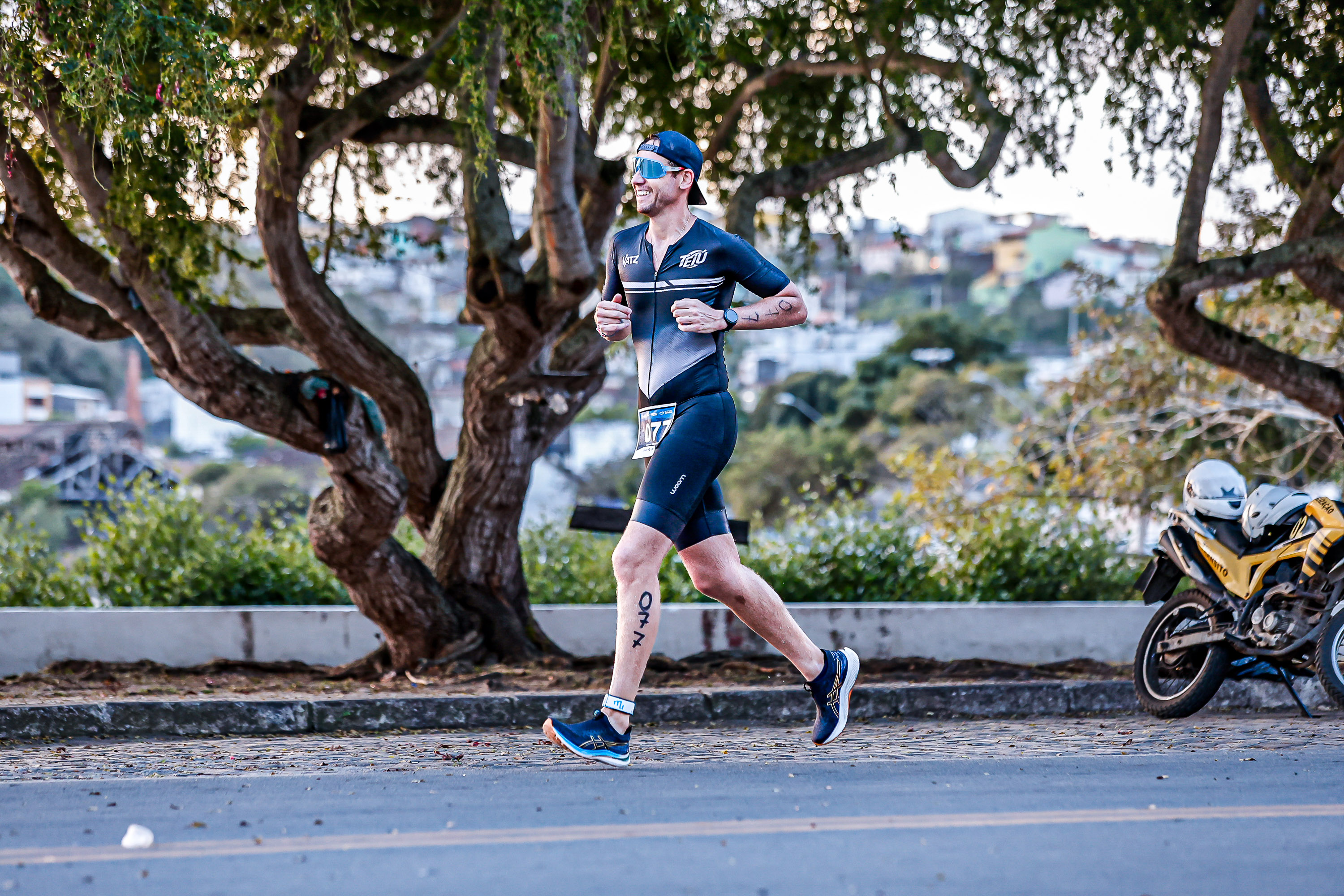 Corrida ao entardecer em Ilhéus